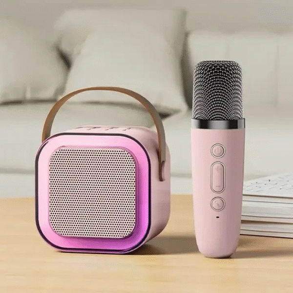 Mini Karaoke Speaker with wireless microphone